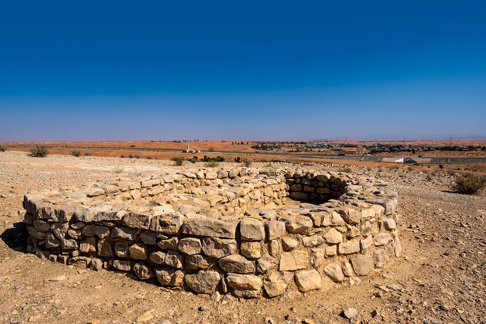 Bidaa Bint Saud: This ancient caravan site north of Al Ain once had a huge community of farmers extending all the way to the northern emirates. Tombs here date back 5,000 years.