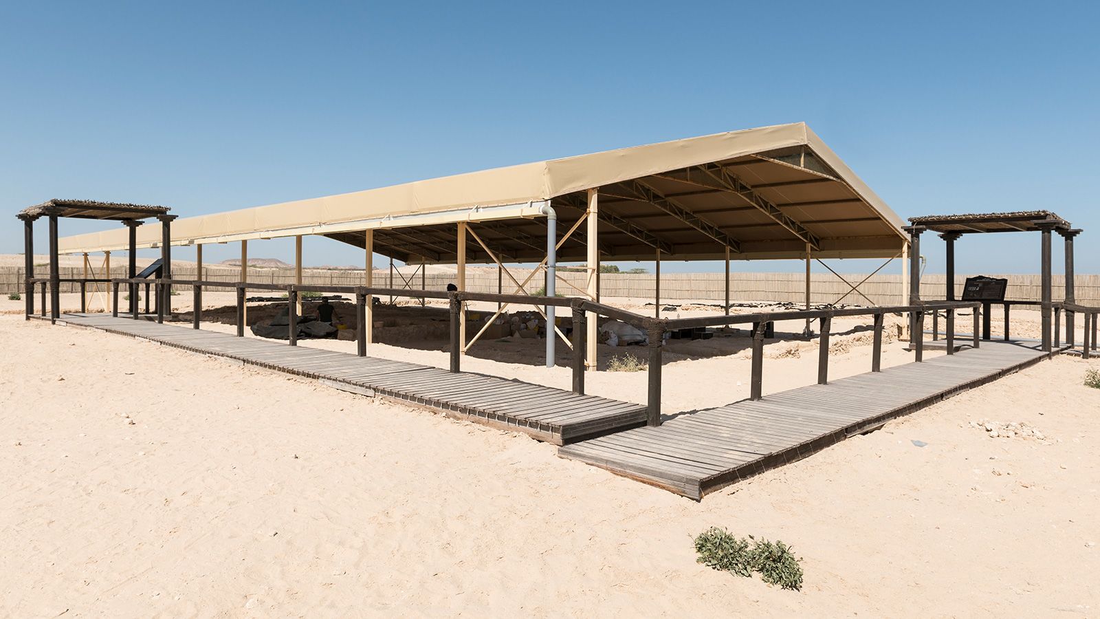 Sir Baniyas Island Church and Monastery: The ruins of a pre-Islamic Christian monastery were discovered in the 1990s.